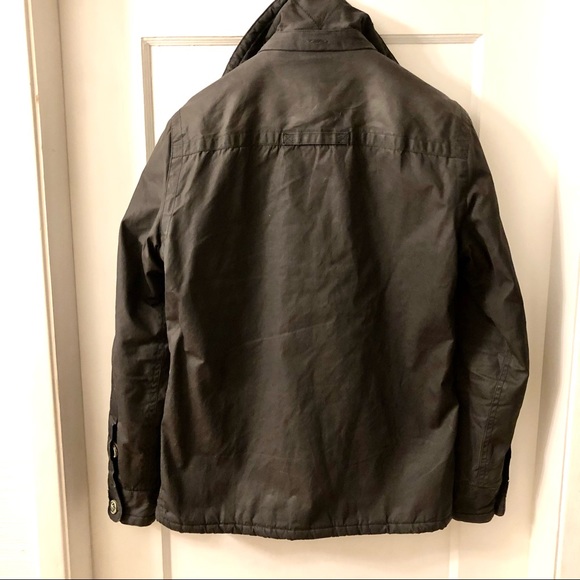 Superdry Winter Coat; Size Small; Hardly worn; charcoal/browny colour - Picture 6 of 6